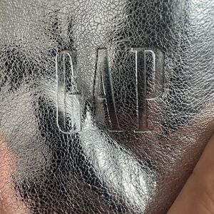 GAP silver tote